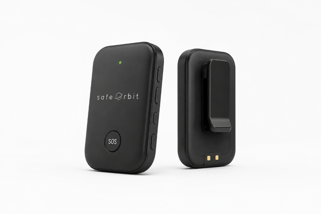 SafeOrbit Child Safety Device Dual Views Front and Back